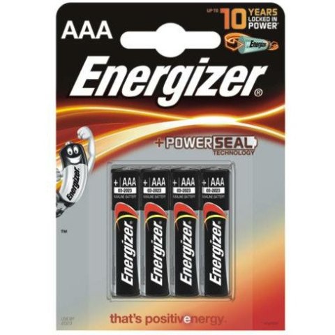 Baterie Energizer Alkaline Power AAA LR3 1.5V (4) Energizer Baterie Energizer Alkaline Power AAA LR3 1.5V (4) Energizer
