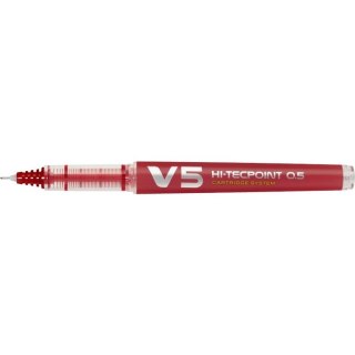 CIENKOPIS PILOT V5 HI-TECPOINT CZERWONY Pilot