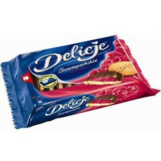 DELICJE SZAMPAŃSKIE 294g MALINOWE Wedel
