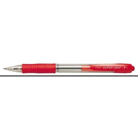 DŁUGOPIS OLEJOWY PILOT SUPER GRIP CZERWONY Pilot DŁUGOPIS OLEJOWY PILOT SUPER GRIP CZERWONY Pilot