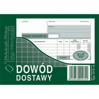 DOWÓD DOSTAWY A6 (WIELOKOPIA) Michalczyk i Prokop