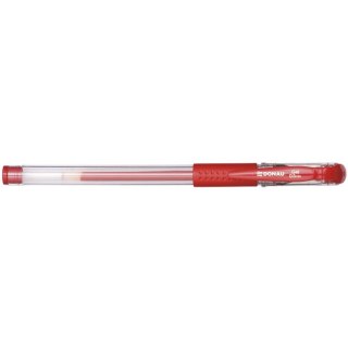 Długopis żelowy Donau Gel 0.5mm czerwony Donau