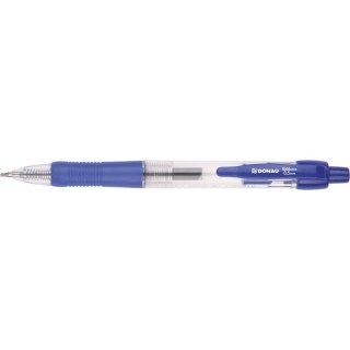 Długopis żelowy Donau Gelclick 0.5mm niebieski Donau