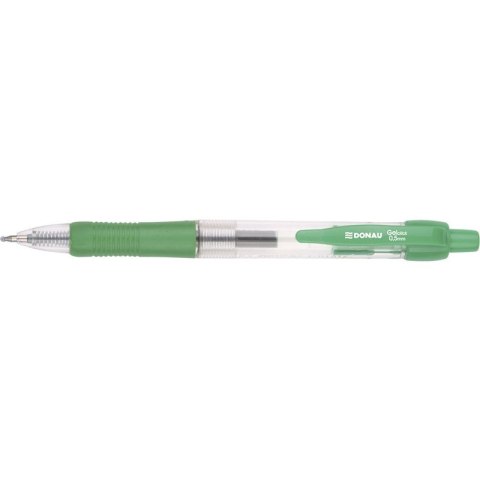 Długopis żelowy Donau Gelclick 0.5mm zielony Donau Długopis żelowy Donau Gelclick 0.5mm zielony Donau