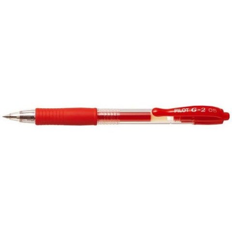 Długopis żelowy Pilot G-2 0.5mm czerwony Pilot Długopis żelowy Pilot G-2 0.5mm czerwony Pilot