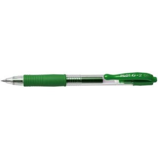 Długopis żelowy Pilot G-2 0.5mm zielony Pilot