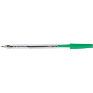 Długopisy Q-Connect 0.7mm zielone (20) Q-CONNECT