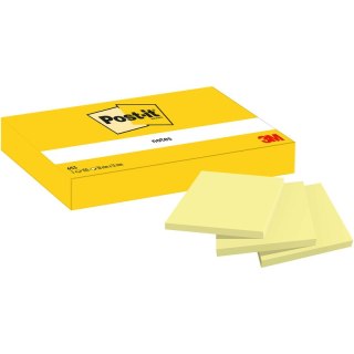 KARTECZKI POST-IT 38x51mm ŻÓŁTE (3x100) Post-it