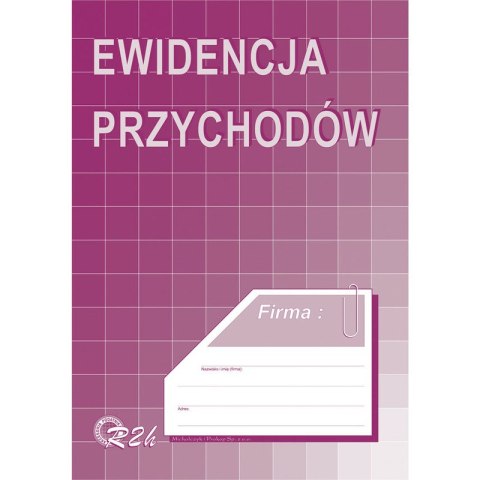 EWIDENCJA PRZYCHODÓW A4 (OFFSET) Michalczyk i Prokop EWIDENCJA PRZYCHODÓW A4 (OFFSET) Michalczyk i Prokop