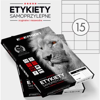 Etykiety Emerson A4 70x50.8mm białe (100) Emerson