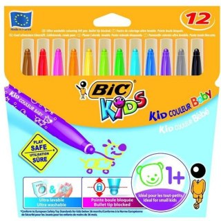 FLAMASTRY BIC KID COULEUR BABY 12 KOLORÓW Bic