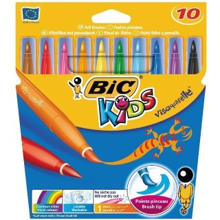 FLAMASTRY BIC VISAQUARELLE 10 KOLORÓW Bic