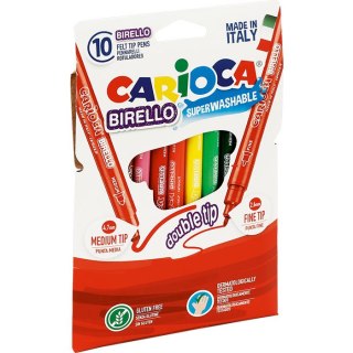FLAMASTRY CARIOCA BIRELLO 10 KOLORÓW CARIOCA