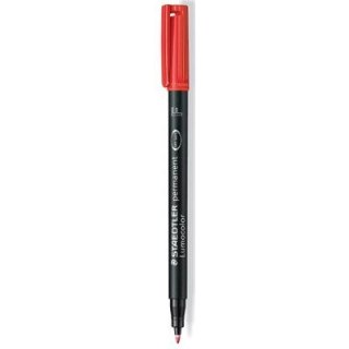 FOLIOPIS STAEDTLER LUMOCOLOR B CZERWONY Staedtler