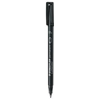 FOLIOPIS STAEDTLER LUMOCOLOR F CZARNY Staedtler FOLIOPIS STAEDTLER LUMOCOLOR F CZARNY Staedtler