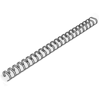 GRZBIETY DRUTOWE 3:1 9,5mm CZARNE (100) Argo