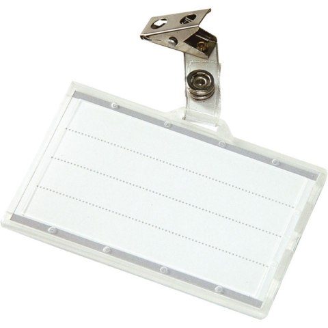 Identyfikator Donau 87x54mm z klipsem Donau Identyfikator Donau 87x54mm z klipsem Donau