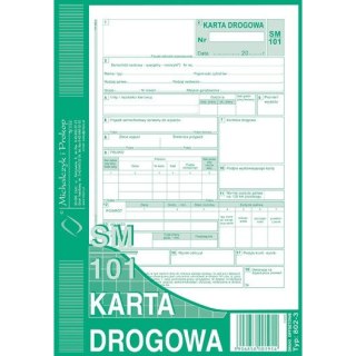 KARTA DROGOWA - SAMOCHÓD OSOBOWY A5 Michalczyk i Prokop