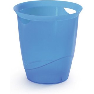 KOSZ NA ŚMIECI DURABLE 16L NIEBIESKI TRANSPARENTNY Durable