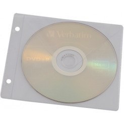 KOSZULKI NA 1 CD/DVD BIURFOL GROSZKOWE (10) Biurfol