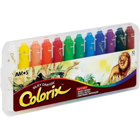 KREDKI ARTYSTYCZNE AMOS COLORIX 12 KOLORÓW Amos KREDKI ARTYSTYCZNE AMOS COLORIX 12 KOLORÓW Amos