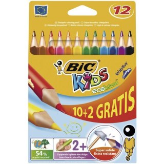KREDKI BIC EVOLUTION TRIANGLE 12 KOLORÓW Bic