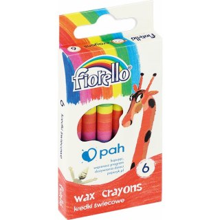 KREDKI ŚWIECOWE FIORELLO 6 KOLORÓW FIORELLO
