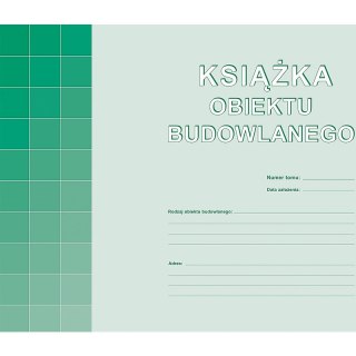KSIĄŻKA OBIEKTU BUDOWLANEGO A4 (OFFSET) Michalczyk i Prokop
