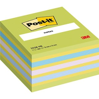 Karteczki Post-it 76x76mm (2028-NB) niebiesko-zielone (450) Post-it