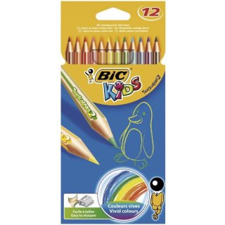 Kredki ołówkowe BiC Kids Tropicolors 12 kolorów Bic