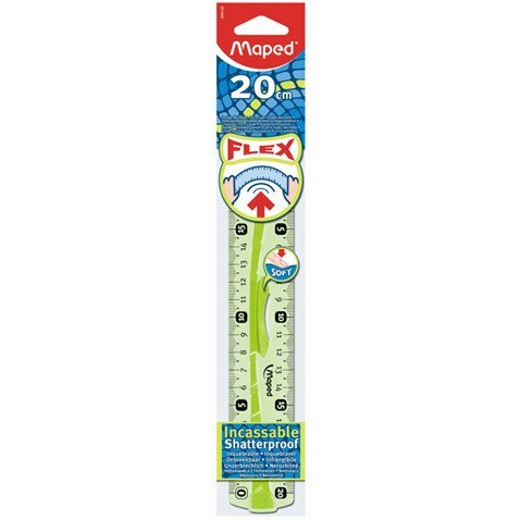LINIJKA NIEŁAMLIWA MAPED FLEX 20cm Maped LINIJKA NIEŁAMLIWA MAPED FLEX 20cm Maped