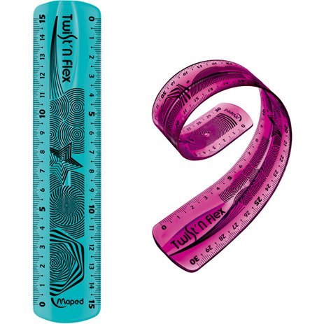 LINIJKA NIEŁAMLIWA MAPED TWIST'N FLEX 15cm Maped LINIJKA NIEŁAMLIWA MAPED TWIST'N FLEX 15cm Maped