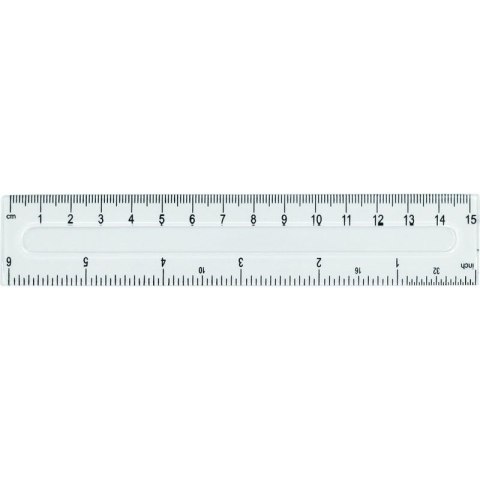 LINIJKA PRZEZROCZYSTA 15cm GR-801 Grand LINIJKA PRZEZROCZYSTA 15cm GR-801 Grand