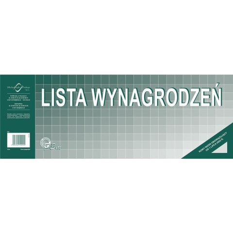 LISTA WYNAGRODZEŃ A3 1/2 Michalczyk i Prokop LISTA WYNAGRODZEŃ A3 1/2 Michalczyk i Prokop