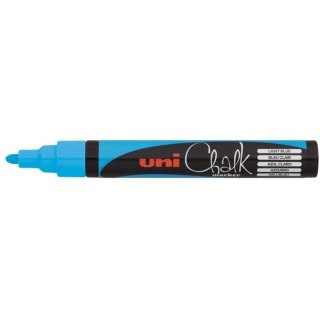 MARKER KREDOWY UNI CHALK PWE-5M NIEBIESKI Uni