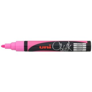 MARKER KREDOWY UNI CHALK PWE-5M RÓŻOWY Uni