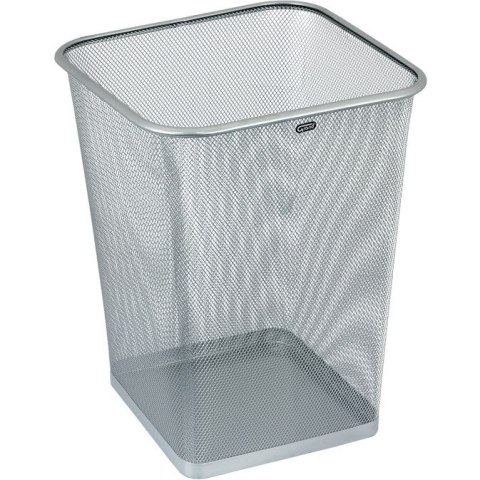 METALOWY KOSZ NA ŚMIECI 18L KWADRAT SREBRNY Grand METALOWY KOSZ NA ŚMIECI 18L KWADRAT SREBRNY Grand
