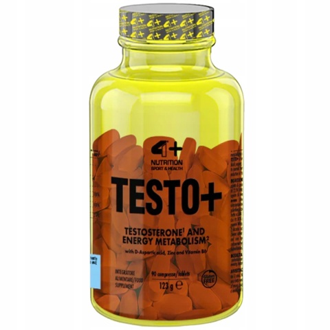 4 Sport Nutrition Testo+ 90 kapsułek 4 Sport Nutrition Testo+ 90 kapsułek