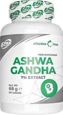 6PAK EL Ashwagandha 90 kapsułek 6PAK EL Ashwagandha 90 kapsułek