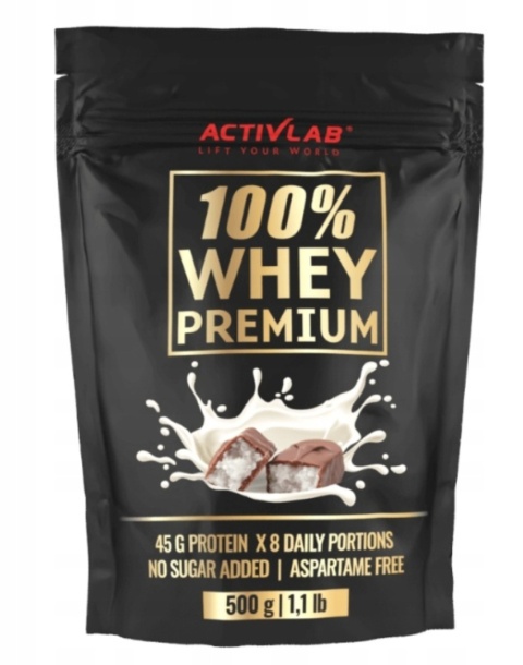 ActivLab 100% Whey Premium o smaku kokos z czekoladą 500g ActivLab 100% Whey Premium o smaku kokos z czekoladą 500g