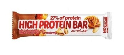 ActivLab High Protein Bar o smaku arachidowo-karmelowy 49 g ActivLab High Protein Bar o smaku arachidowo-karmelowy 49 g
