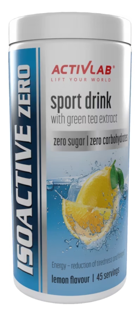 ActivLab Isoactive Zero o smaku cytrynowym 225 g ActivLab Isoactive Zero o smaku cytrynowym 225 g