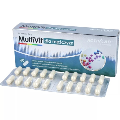 ActivLab Multivit dla Mężczyzn 60 kapsułek ActivLab Multivit dla Mężczyzn 60 kapsułek