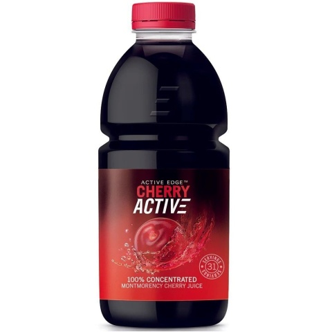 Active Edge Cherry sok z cierpkiej wiśni Montmorency 946 ml 31 porcji Active Edge Cherry sok z cierpkiej wiśni Montmorency 946 ml 31 porcji