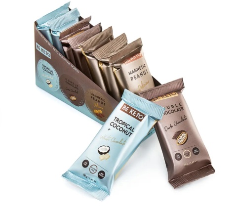 BeKeto Keto Baton zestaw mix 9 sztuk BeKeto Keto Baton zestaw mix 9 sztuk
