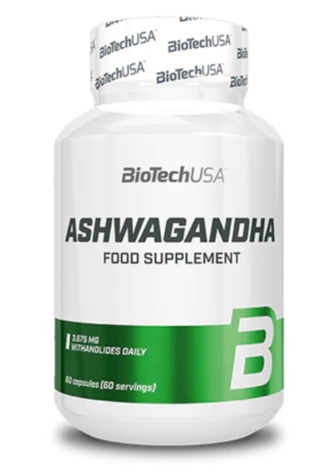 BioTech USA Ashwagandha 60 kapsułek BioTech USA Ashwagandha 60 kapsułek