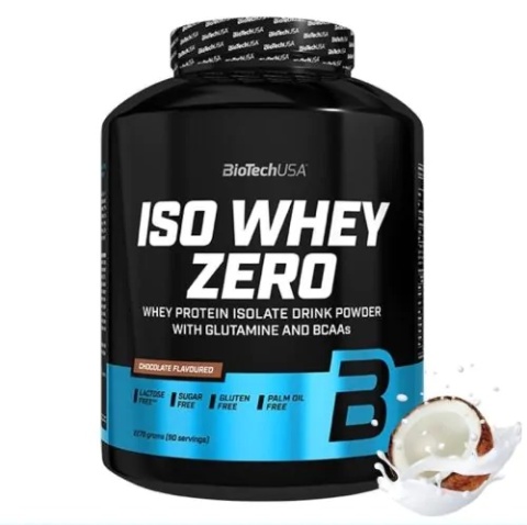 BioTech USA Iso Whey 2270g lactose reduced o smaku kokosowym BioTech USA Iso Whey 2270g lactose reduced o smaku kokosowym