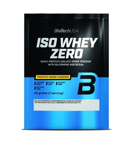 BioTech USA Iso Whey 25g lactose reduced o smaku pineapple-mango BioTech USA Iso Whey 25g lactose reduced o smaku pineapple-mango