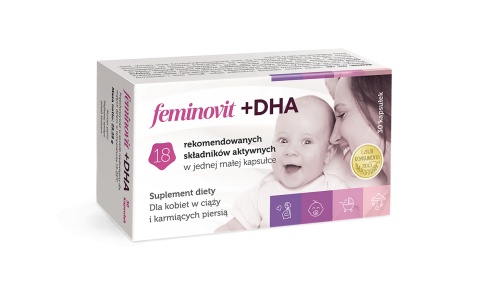 Feminovit + DHA 30 kapsułek Feminovit + DHA 30 kapsułek