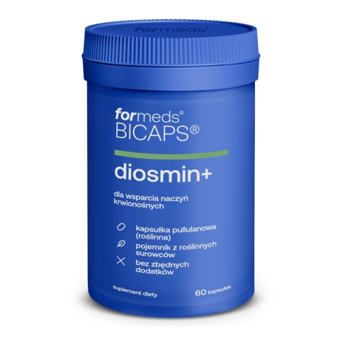 ForMeds Bicaps Diosmin+ 60 kapsułek wegańskich ForMeds Bicaps Diosmin+ 60 kapsułek wegańskich
